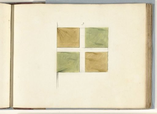 French flag captured in the Battle of Malplaquet, 1709