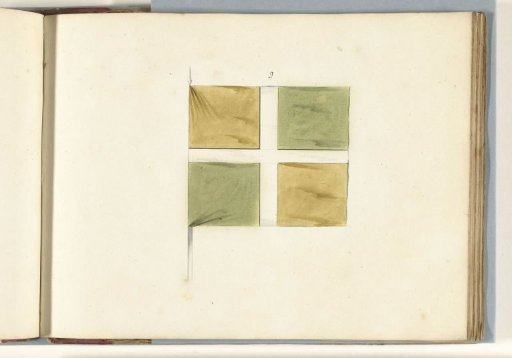French flag captured in the Battle of Malplaquet, 1709