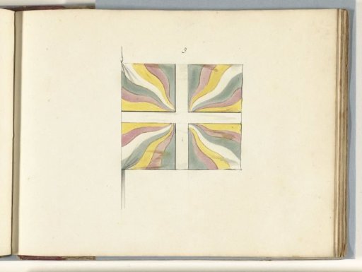 French flag captured in the Battle of Malplaquet, 1709