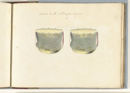 Two French kettledrums captured in the Battle of Malplaquet, 1709