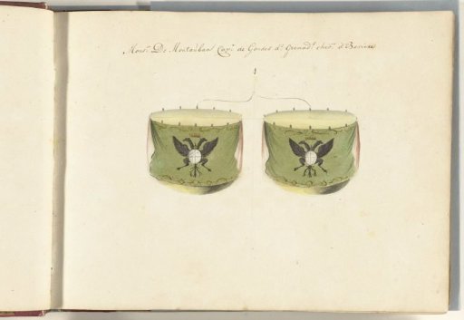French kettledrums captured in the Battle of Spierbach, 1703