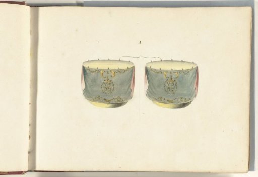 French kettledrums captured in the Battle of Spierbach, 1703