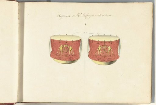 French kettledrums captured in the Battle of Spierbach, 1703