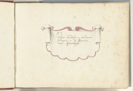 Series title for the group of flags and standards captured in the Battle of Spierbach, 1703