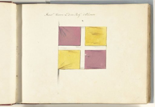 French flag captured in the Battle of Ekeren, 1703