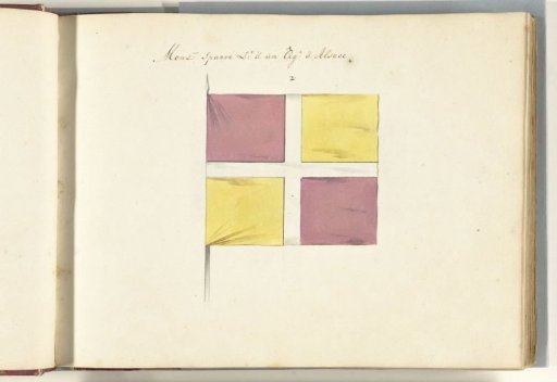 French flag captured in the Battle of Ekeren, 1703