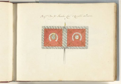 French standard captured in the Battle of Ekeren, 1703