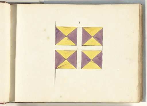 French flag captured at Ostend, 1706