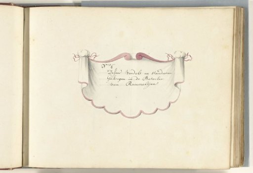 Series title for the group of flags and standards captured at the Battle of Ramillies, 1706