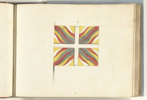 French flag captured at the Battle of Ramillies, 1706