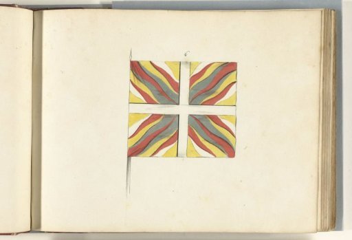 French flag captured at the Battle of Ramillies, 1706
