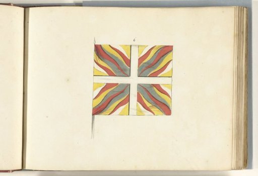 French flag captured at the Battle of Ramillies, 1706