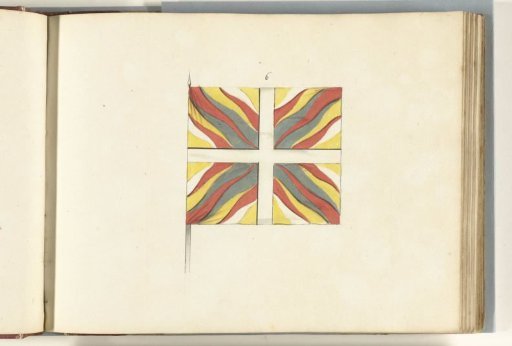 French flag captured at the Battle of Ramillies, 1706