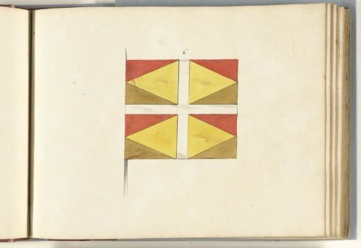 French flag captured at the Battle of Ramillies, 1706