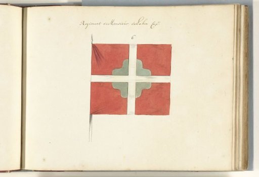 French flag captured at the Battle of Ramillies, 1706