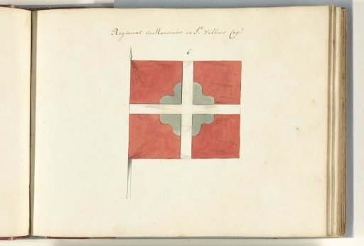 French flag captured at the Battle of Ramillies, 1706