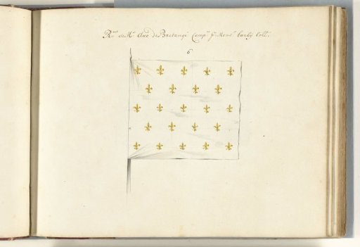 French flag captured at the Battle of Ramillies, 1706