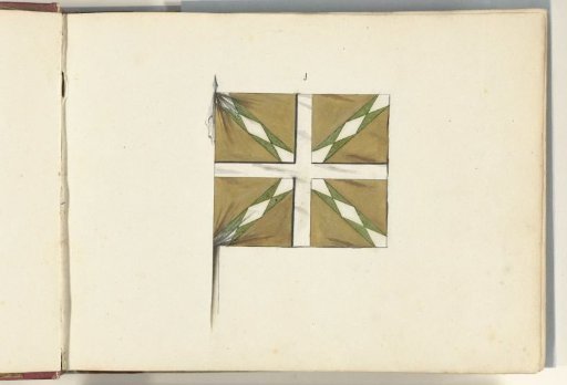 French flag captured in the Battle of Spierbach, 1703