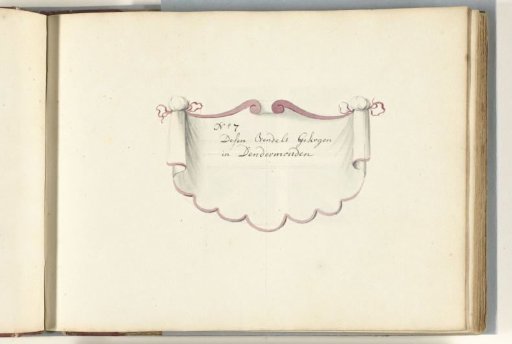 Series title for the group of banners captured at Dendermonde, 1706