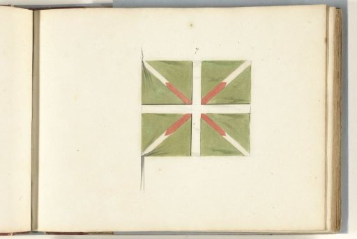 French banner captured at Dendermonde, 1706