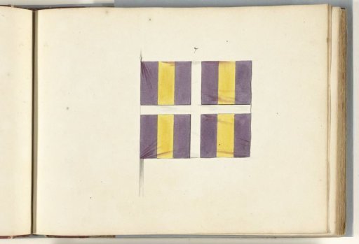 French banner captured at Dendermonde, 1706