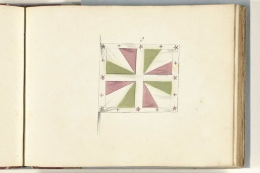 French banner captured in the Battle of Oudenaarde, 1708