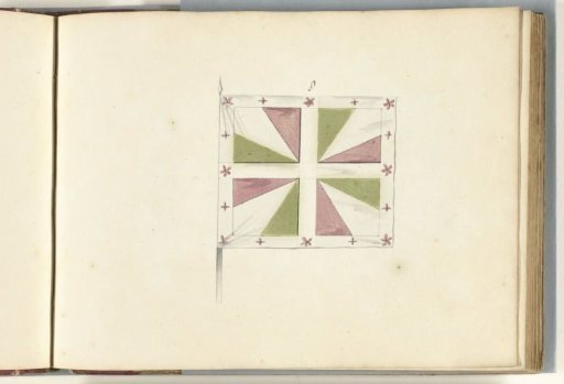 French banner captured in the Battle of Oudenaarde, 1708