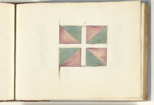 French banner captured in the Battle of Oudenaarde, 1708