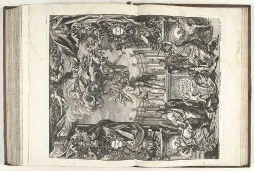 Allegory in Honor of Emperor Charles VI at the Peace of Rastatt, 1714