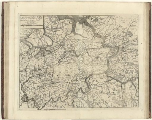 Map of the Waasland, 1706