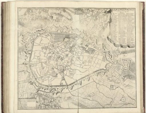 Plan of Brussels, 1711