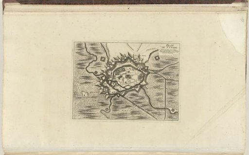 Plan of Condé, ca. 1706-1712
