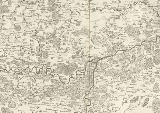 Map of the Province of Namur, ca. 1706-1712