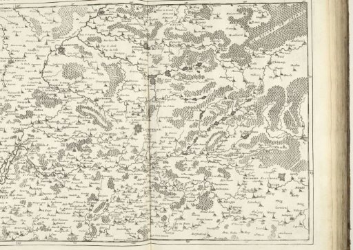 Map of North France, 1712