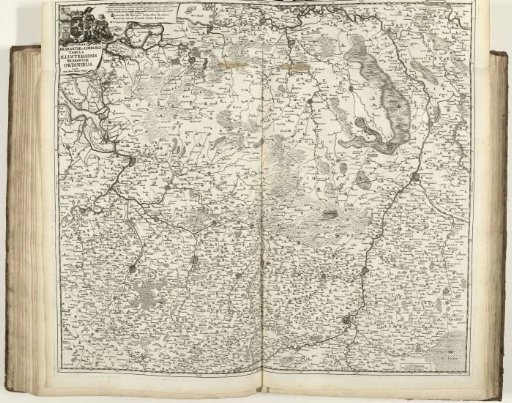 Map of Brabant and Limburg, ca. 1706-1712