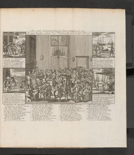 The Great Assembly Place of the Wind Sellers, 1720