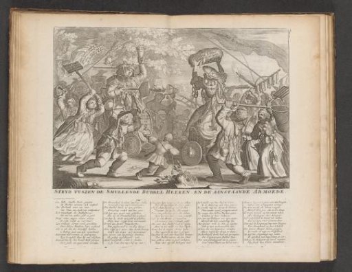 Struggle Between Wind Trading and Impending Poverty, 1720