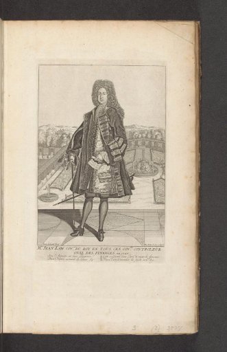 Portrait of John Law, 1720