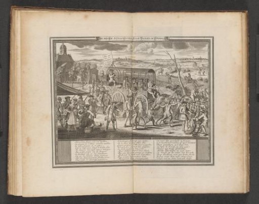 Actionists on the way to Vianen, 1720