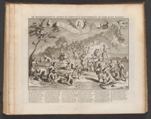 Greed tries to catch up with Fortuna, 1720