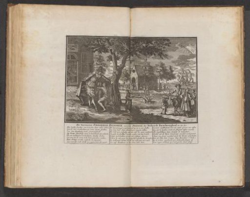 Frederick Henry Shows Mercy to the Naked Actionists, 1720