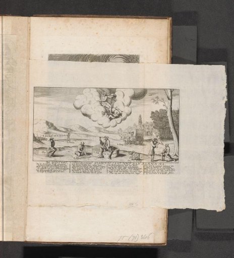 Satirical Print on Amsterdam Families in the Wind Trade, 1720