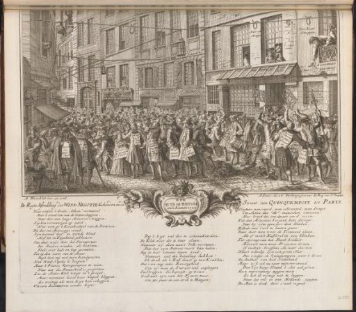 Wind Trade in the Rue Quinquempoix, 1720