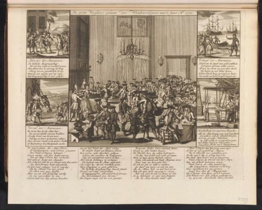 The Great Assembly Place of the Wind Sellers, 1720