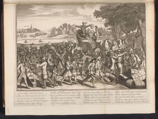 The Triumphant Harlequin and the Share Traders, 1720