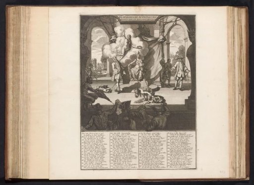 The South Sea Company with Greed in Chains, 1720