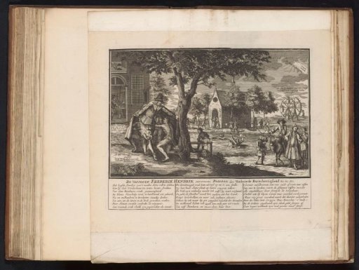 Frederick Henry Shows Mercy to the Naked Actionists, 1720