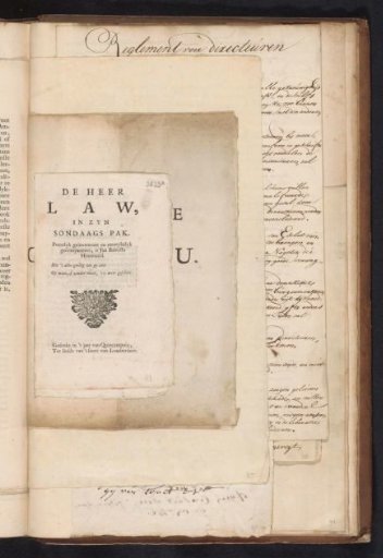 Pamphlet Mocking John Law, 1720