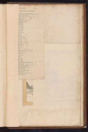 Price List with Share Prices, 1720