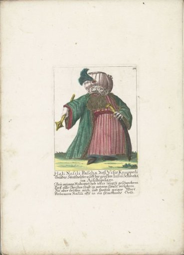 The little man Hali Nasili Pascha, ca. 1710